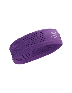 Accesorios Compressport Thin Headband On/Off Unisex Morados | HPSEZ8394