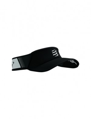 Accesorios Compressport Visor Ultralight Unisex Negros Blancos | NEDGY8241