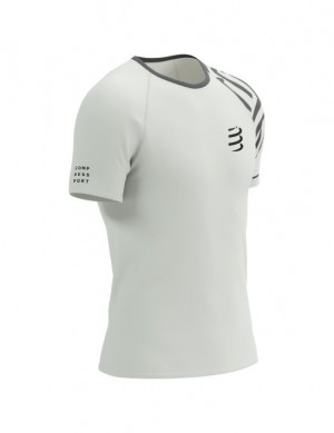 Camisas Para Correr Compressport Entrenamiento SS Tshirt M Hombre Multicolor | WSIDN3925