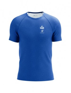 Camiseta Compressport Entrenamiento SS Tshirt M Hombre Multicolor | SYVLW2870