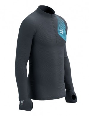 Camiseta Compressport Invierno Trail Postural LS Top M Unisex Multicolor | YVGDA8457
