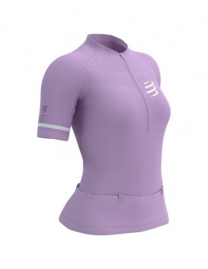 Camiseta Compressport Trail Postural SS Top W Mujer Multicolor | GILZF8796