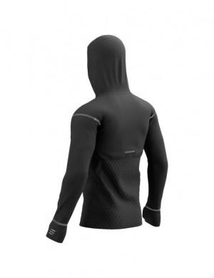 Chamarras Compressport Invierno Insulated 10/10 Jacket M Hombre Negros | RPMIA4915