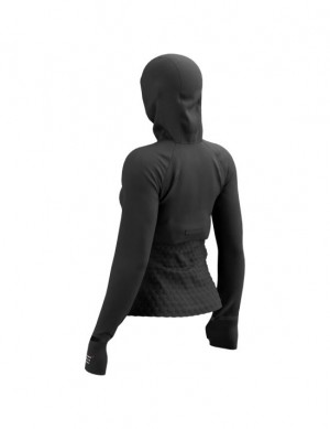 Chaqueta Para Correr Compressport Invierno Insulated 10/10 Jacket W Mujer Negros | CWMAL4956