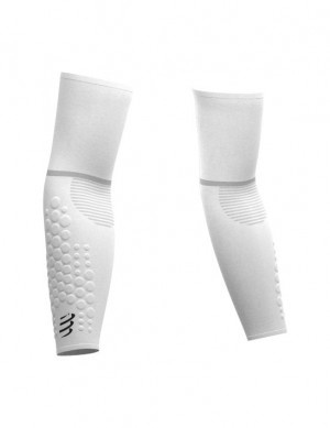 Compression Sleeves Compressport ArmForce Ultralight Mujer Blancos | JUFAK7382