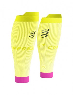 Compression Sleeves Compressport R2 Oxygen Mujer Amarillos | LKPXS1752
