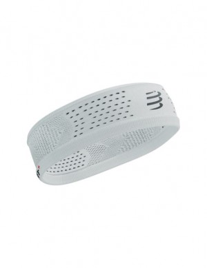 Diademas Compressport Thin Headband On/Off Hombre Blancos | MNZQR4273