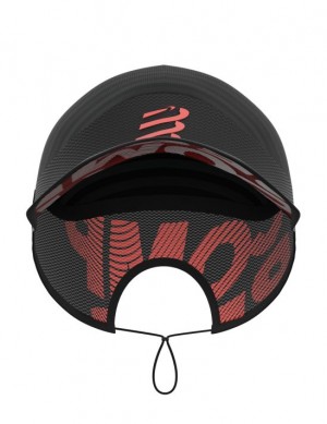 Gorras Compressport Pro Carreras Cap Unisex Negros | FLOVE2705