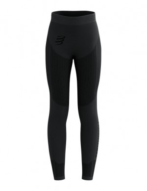 Leggins Compressport On/Off Tights W Mujer Negros | XDTNB9072