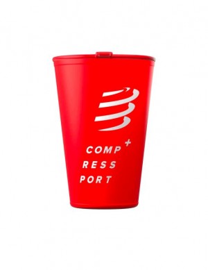 Mochila De Hidratación Compressport Fast Cup red Hombre Rojos | UEZIT5312