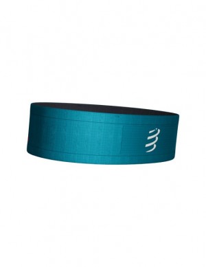 Riñonera Compressport Free Belt Mujer Azules | IFENX6798