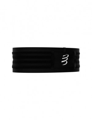 Riñonera Compressport Free Belt Pro Hombre Negros | GMHYP3902