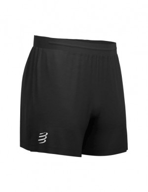 Short Compressport Performance Corta Hombre Negros | AEBYP0435