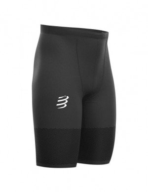 Short Compressport Run Under Control Corta Hombre Negros | QMHNK1234