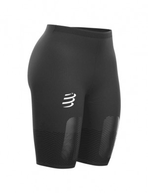 Short Compressport Trail Under Control Corta W Mujer Negros | NLZAB9768
