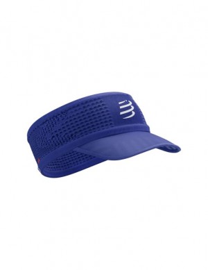 Visors Compressport Spiderweb Headband On/Off Mujer Azules | KJDMP2679