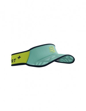 Visors Compressport Spiderweb Ultralight Visor Hombre Azules | YEXNC9186