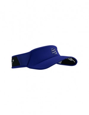 Visors Compressport Visor Ultralight Hombre Azules Negros | XGTVJ3729