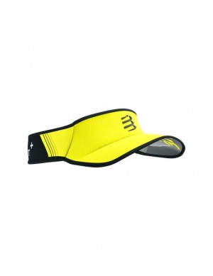 Visors Compressport Visor Ultralight Hombre Amarillos Negros | CXKLU0329