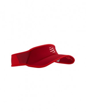 Visors Compressport Visor Ultralight Mujer Rojos | SYVQF7516